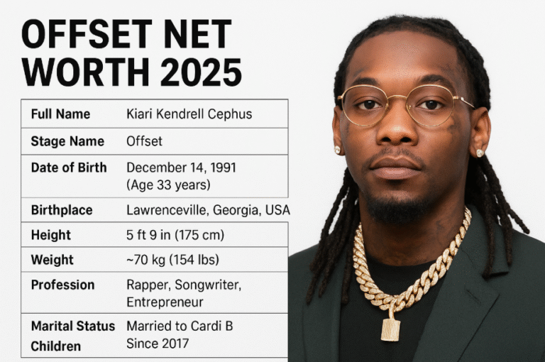 Offset Net Worth 2025: Biography, Age, Height, Family, Career & Lifestyle