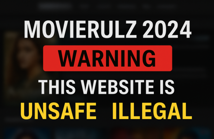 Movierulz Warning, Legal Alternatives, VPN Risk Infographic