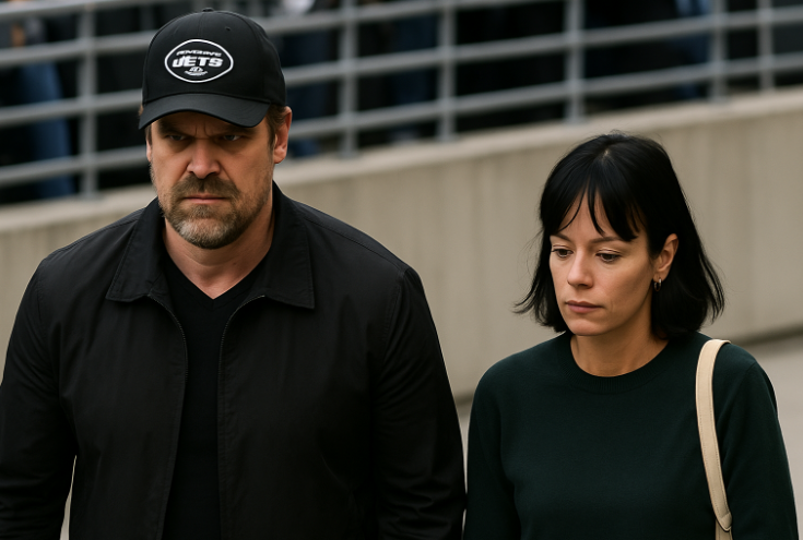 David Harbour Appears Tense During Latest Outing with Lily Allen Amid Ongoing Split Rumours David Harbour Appears Tense During Latest Outing with Lily Allen Amid Ongoing Split Rumours